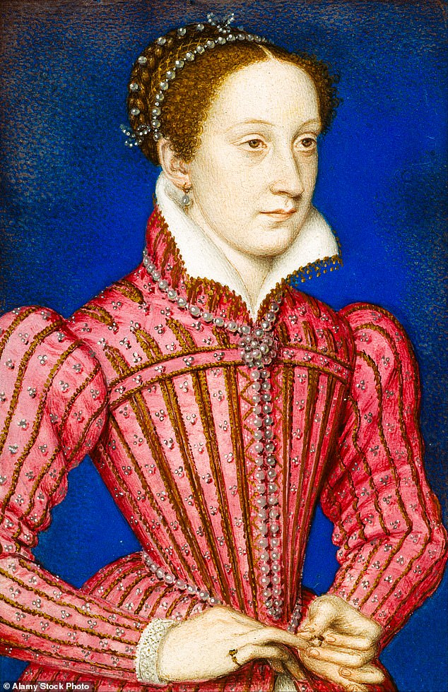 Threat: Elizabeth kept Mary, Queen of Scots (pictured), under house arrest for nearly 20 years