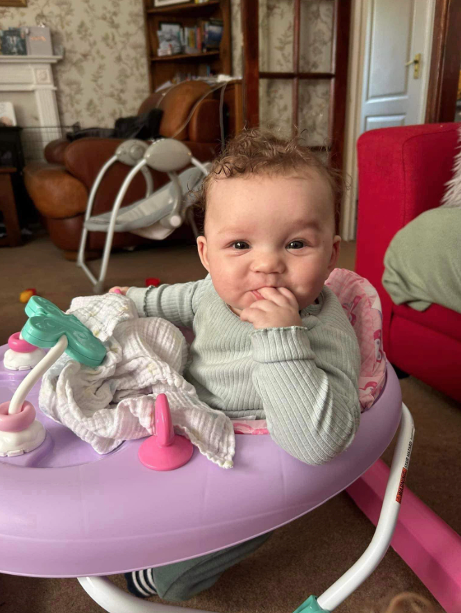 Photo of Tilly-May Pile, eight months old.