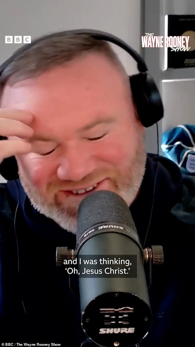 Elsewhere in the podcast, he was asked if took advantage of Coleen's keen eye for fashion, he confessed that Coleen would lay his clothes out freshly ironed on the bed for him every day