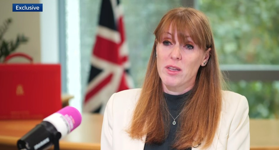 Angela Rayner in an exclusive Sky News interview.