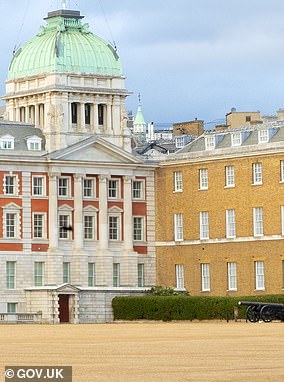 Ms Rayner's grace-and-favour apartment in London