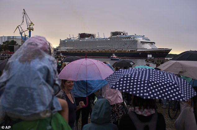 The ship is scheduled to depart from Singapore on December 15, 2025 for its maiden journey once all work has been completed