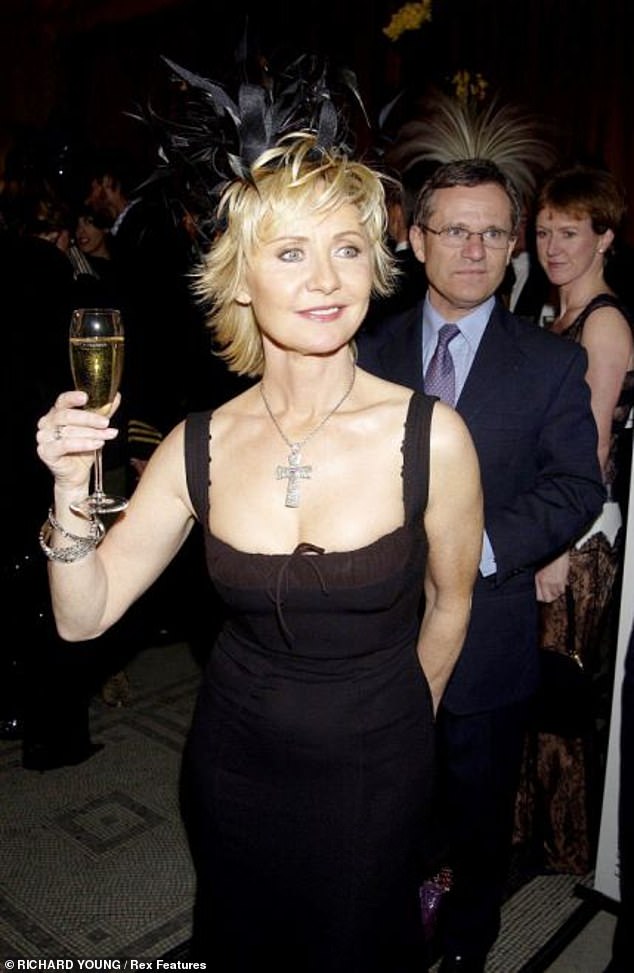The Eurovision star, 76, who is best known for her 1964 single Shout, has revealed she spent years facing ‘dark’ moments and battling ‘shame’ which left her in rehab (pictured in 2002)