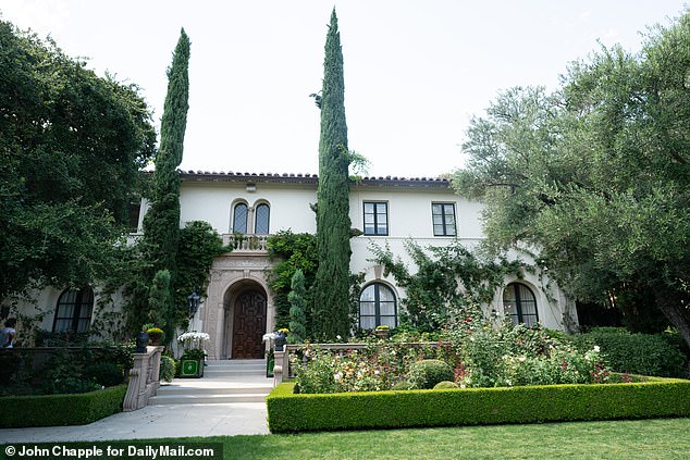 The Osbournes' family home in Beverly Hills. Ozzy, who grew up in Aston, Birmingham, had always insisted he wanted to return to England to die, and so, as his health failed, the US property was put on the market, with an asking price of $18million.