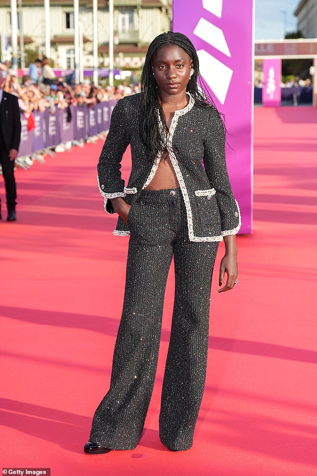Suzy Bemba turned heads in a dazzling two-piece