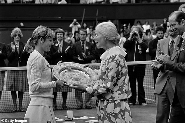 In 1981, the duchess attended Wimbledon in a surgical collar to correct a misplaced disc in her spine