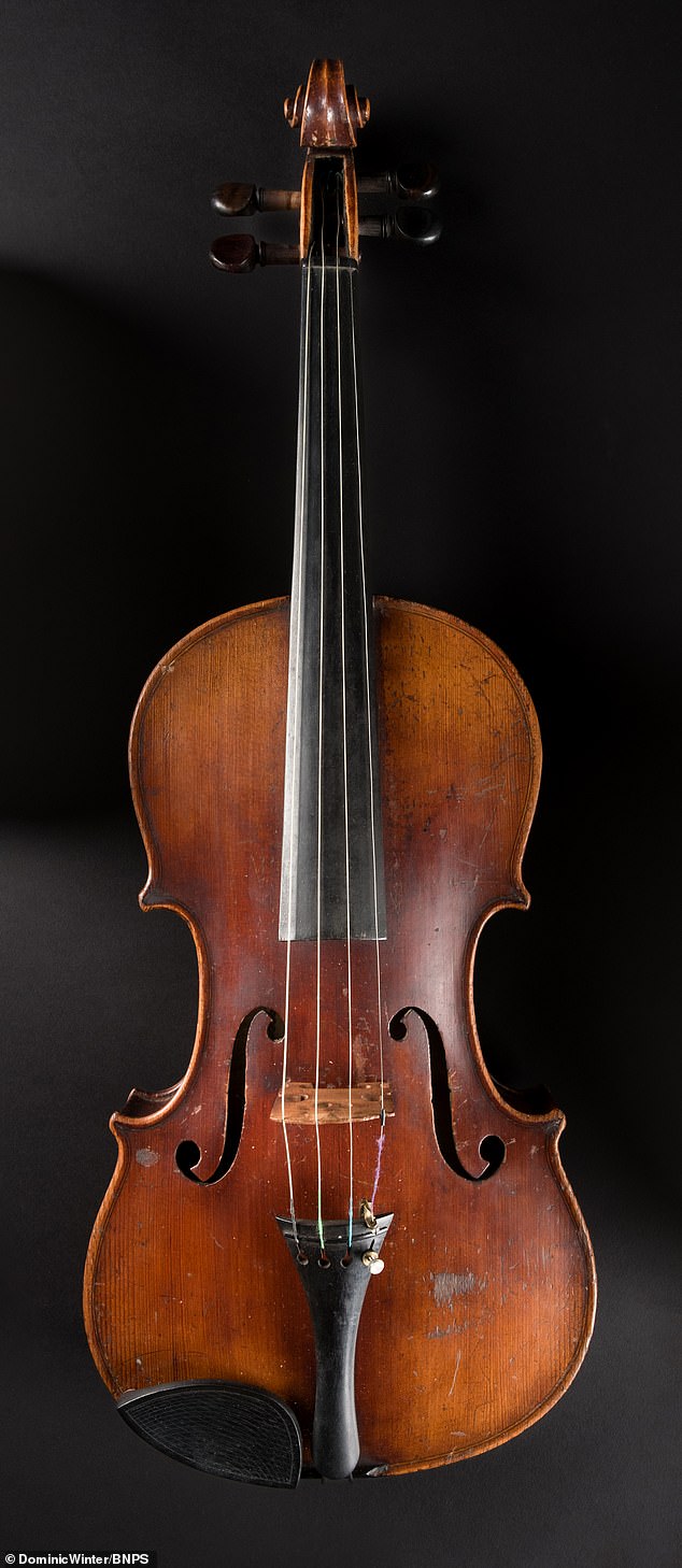 Einstein started playing the violin aged five and practiced almost every day throughout his life, even giving public performances. Sadly, no audio recordings exist but he said that, had he not become a physicist, he would have pursued a career in music. Pictured: the famous violin on sale