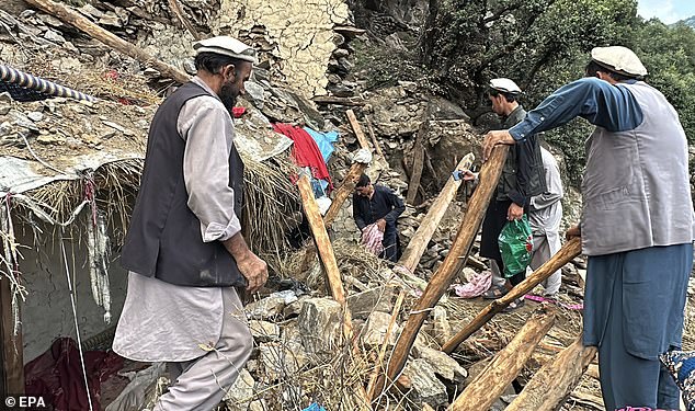 Hameed Al-Asaly, CEO of Human Appeal UK, said: 'Some of the most vulnerable and remote areas of Afghanistan have been devastated by this earthquake, with many lives lost and homes destroyed. 'We urge the public to support this vital effort'
