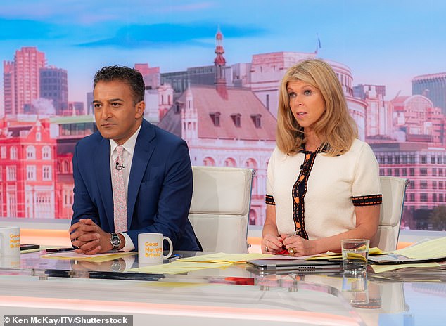 Adil, 51, opened up about the harrowing threats he has endured during Friday morning's show alongside co-host Kate Garraway, 58, as they discussed the rise in racism
