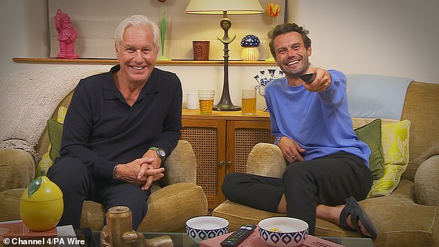 Now in its 26th series, the Channel 4 schedule staple introduced the new stars to viewers after axing a fan-favourite couple (pictured: new stars Andrew, 62, and Alfie, 32)