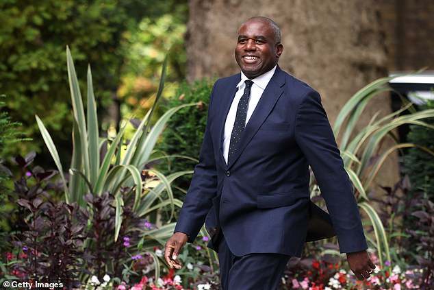 David Lammy succeeded Ms Rayner as Deputy Prime Minister but left his role at the Foreign Office to become Justice Secretary