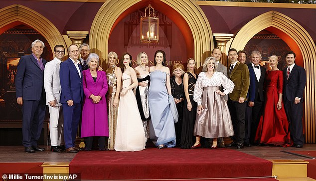 Daily Mail looks at the cast's surprising connections to their characters (cast pictured at London premiere)