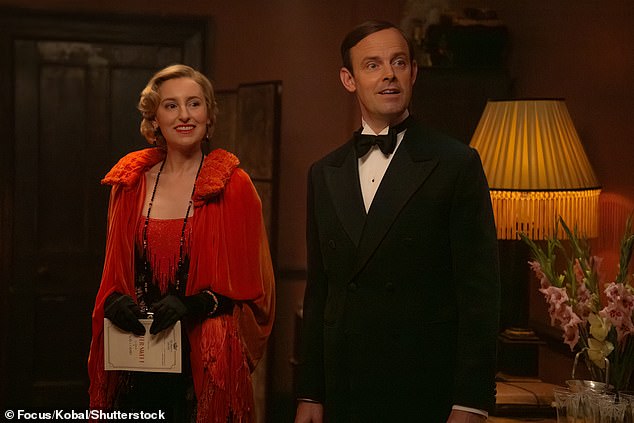 Harry joined the cast in the final season and wed spinster sister Lady Edith (pictured) and delighting fans as the marriage made her The Marchioness of Hexham