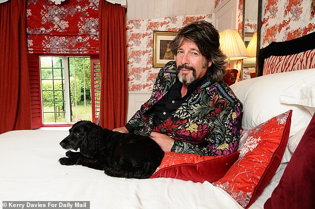 The Changing Rooms star, 60, has just redesigned a wing of his abode in his unique style and I was invited to be the first to see the transformation