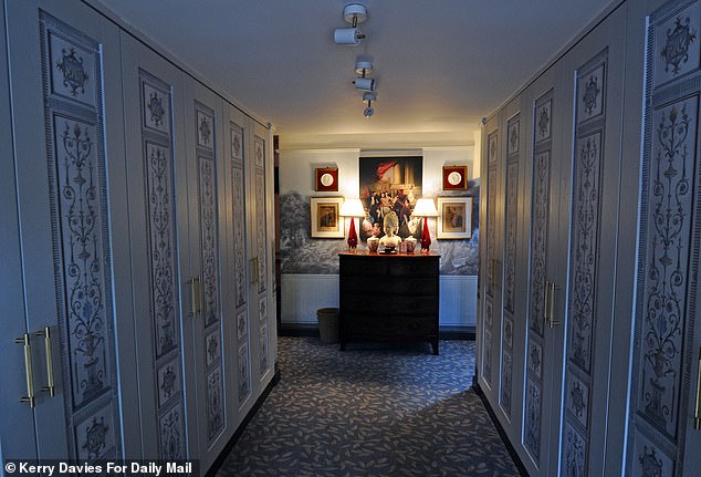 Once you venture upstairs you're led to the bedroom, bathrooms and wardrobes