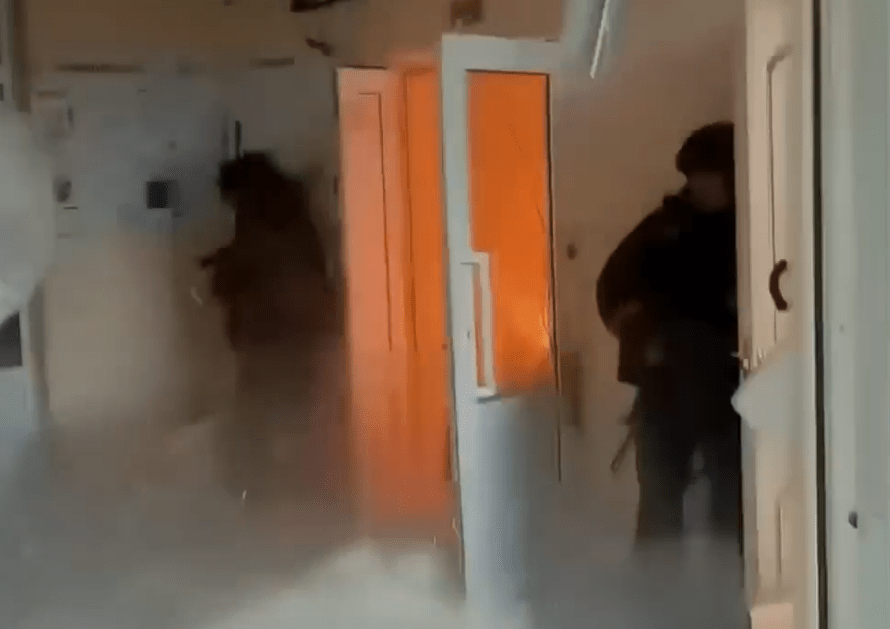 North Korean soldiers fighting in Russia.