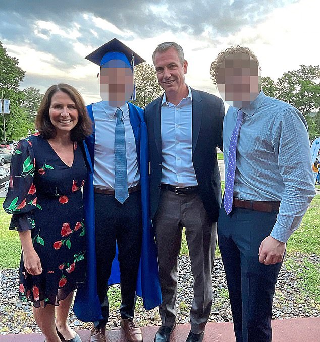 Andy Byron, his wife Megan and their family. Though they have remained 'tight-lipped' about the state of their marriage, Megan dropped ‘Byron’ from her surname on social media