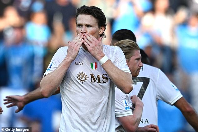 Scott McTominay has thrived at Npoli since leaving behind the Red Devils