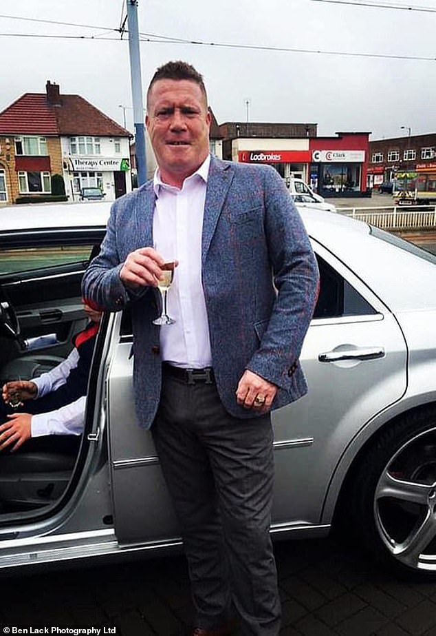 'Big' Willy Collins, pictured, was on holiday in Mallorca to celebrate his wife's birthday in July 2020 when he collapsed and died aged 49