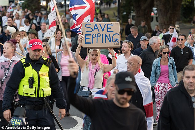 Epping became an epicentre of protests that swept the country last month after a migrant resident was accused of sexually assaulting a 14-year-old girl. He has since been found guilty