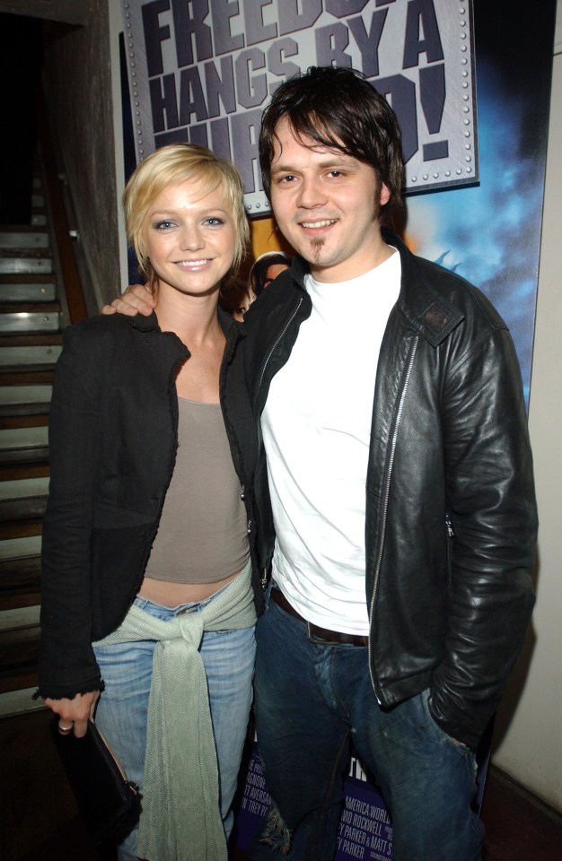 Photo of Hannah Spearritt and Paul Cattermole.