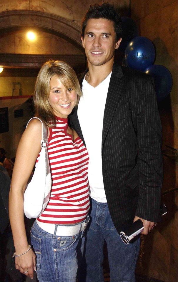 Rachel Stevens and Jeremy Edwards at the Palace Theatre.
