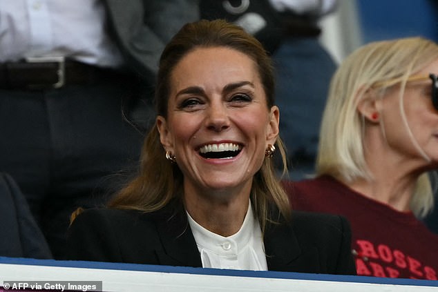 Kate took over the role with the RFU from her brother-in-law Prince Harry in 2022