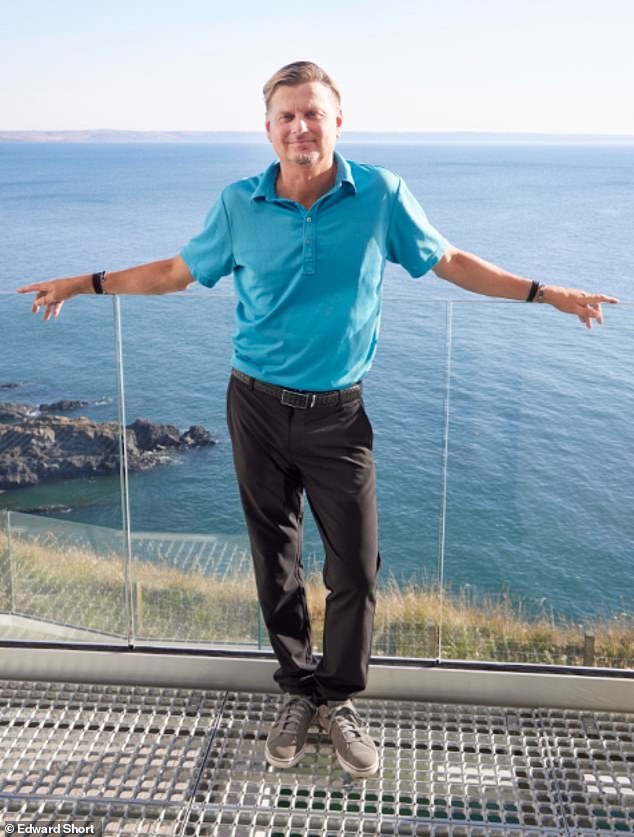 The property ended up costing Mr Short (pictured) his marriage and left him in drowning in a £7million pool of debt