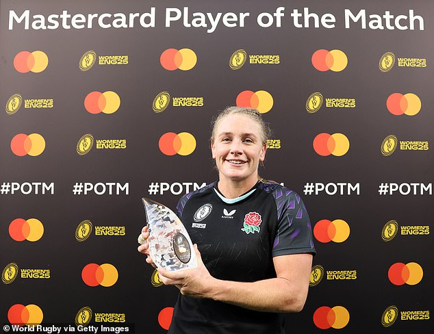 Matthews was named player of the match as England's forwards stepped up impressively