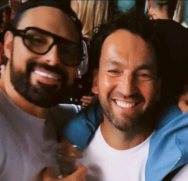 Rylan with his new partner.