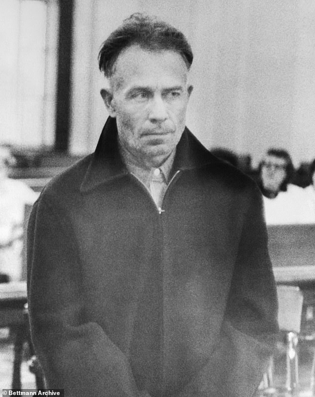 Edward Theodore Gein, 51, was a body snatcher, grave robber and murderer