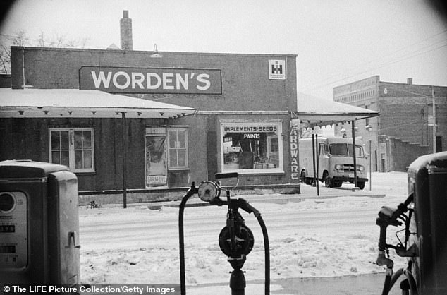 Worden's hardware store where Bernice Worden was kiiled by Ed Gein