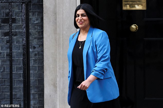 MP Shabana Mahmood who has been appointed to the role of Home Secretary leaves 10 Downing Street, during a reshuffle by the British government following the resignation of Deputy Prime Minister Angela Rayner in London, Britain, September 5, 2025