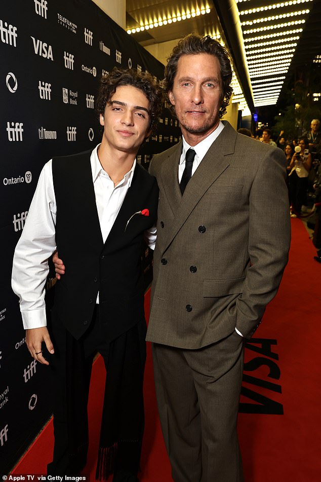 It's Levi Alves McConaughey, the eldest son of Matthew McConaughey, 55, and Camila Alves, 42