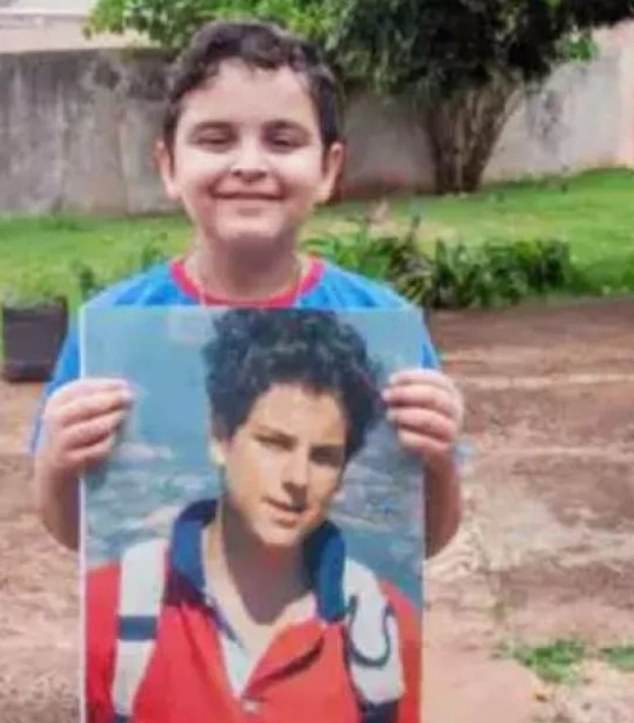 Acutis is said to have performed two miracles includes on a Brazilian boy Matheus Vianna (pictured)