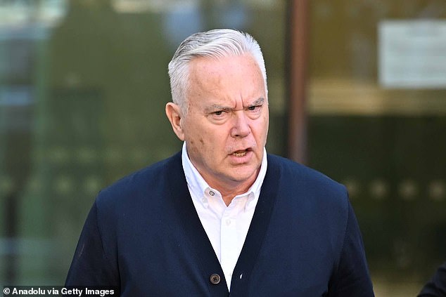 The mugs were part of the Corporation's 'Call It Out' campaign, which was launched in response to its Workplace Culture Review. The report had been commissioned in the wake of the scandal around newsreader Huw Edwards (pictured) and found there were 'powerful figures' at the BBC who made their colleagues' lives 'unbearable'