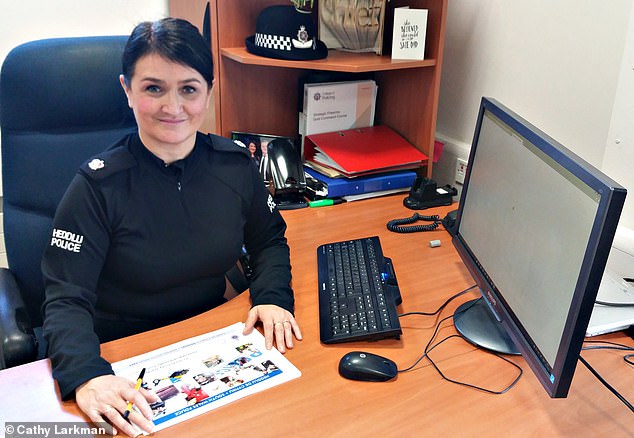 Cathy Larkman pictured in 2019