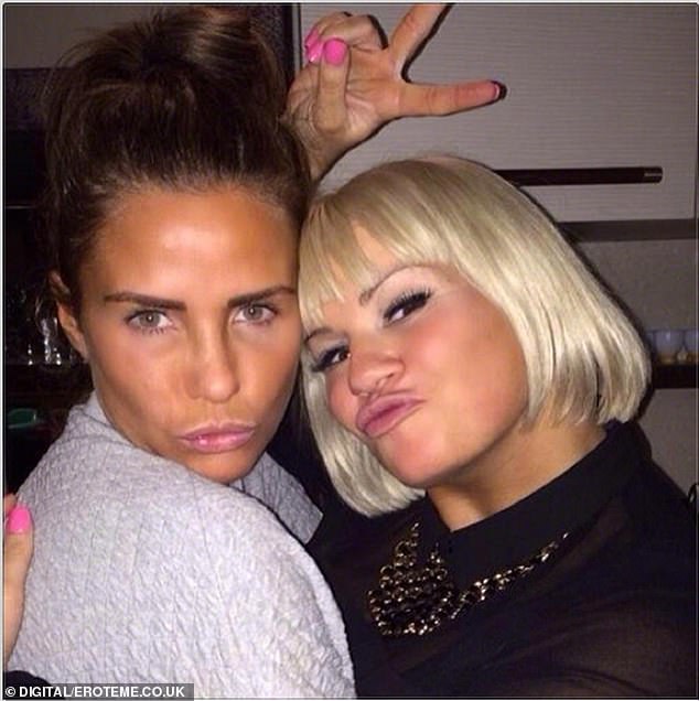 Kerry rose to fame in 1998 as a member of the girl group Atomic Kitten, while Katie gained recognition for her glamour modelling work (Pictured in 2014)