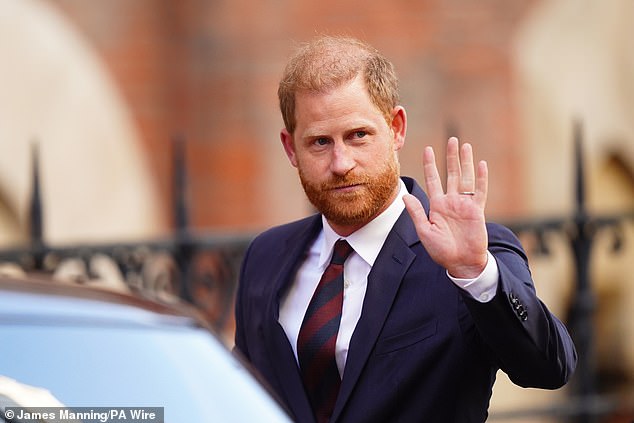 The prince last travelled to the UK for his High Court hearing into changes to his security arrangements