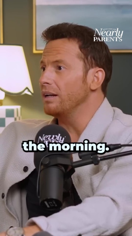 Joe Swash on the Nearly Parents podcast.