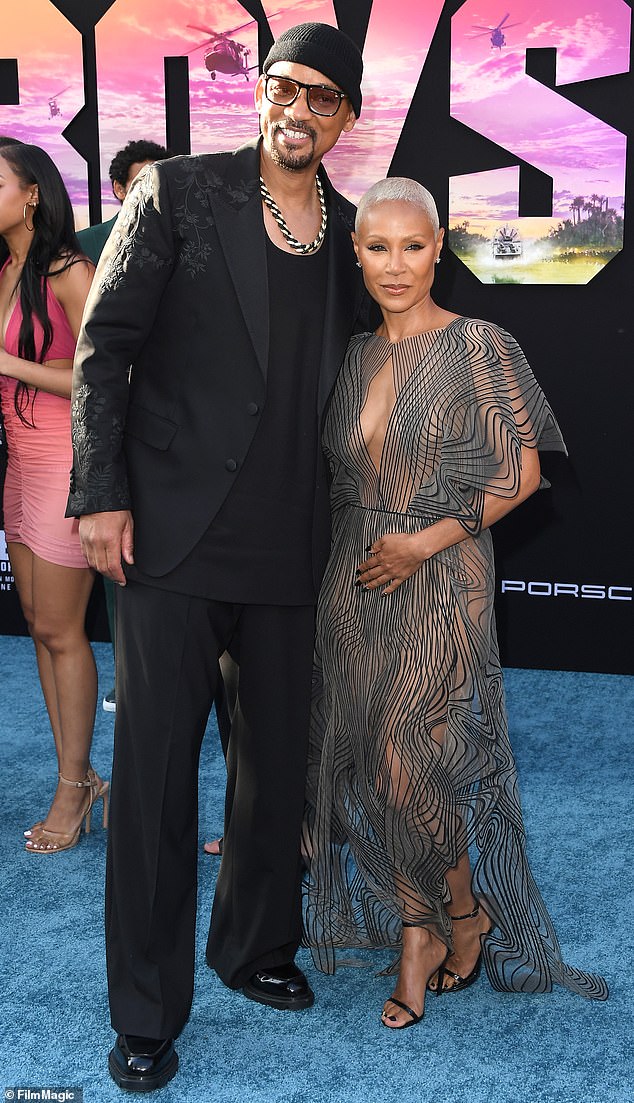 Their last red carpet appearance was back in May 2024 when they attended the premiere of Will's film Bad Boys: Ride Or Die (seen above)