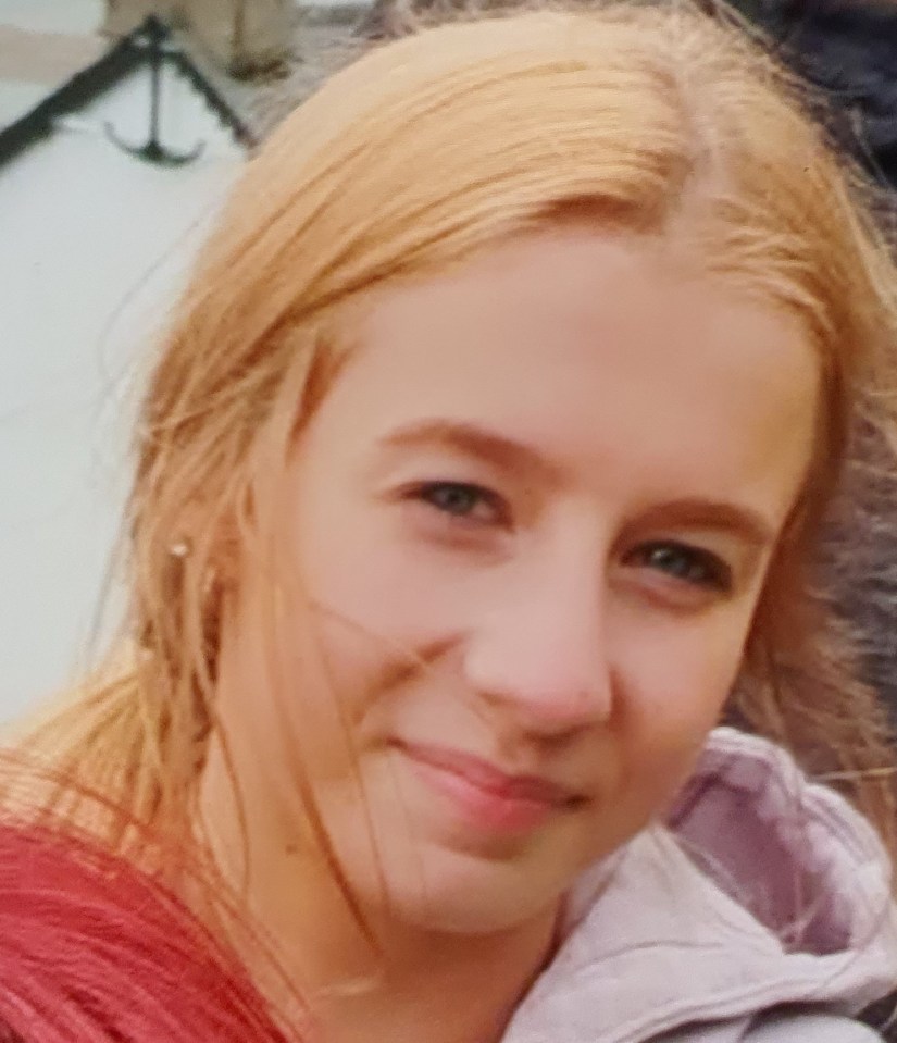 Photo of a missing 16-year-old girl.