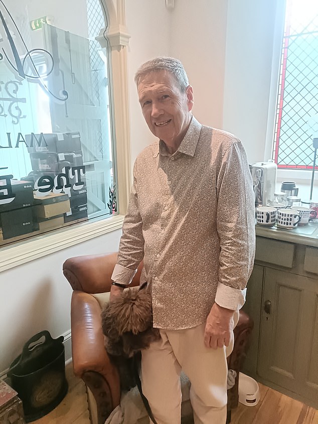 Tony Bonner, 72, (pictured) who runs a hair salon and clothing outlet called Asha¿s Attire, revealed many of his clients were from London