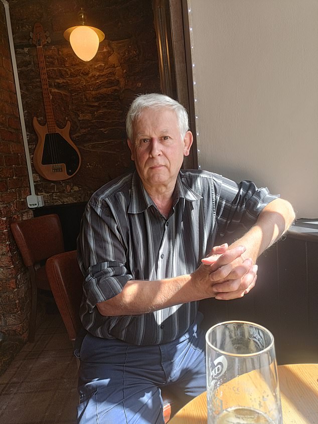 Walter Preston, 69, (pictured) said: '¿It is very expensive to live around here. A two-bed flat over a shop costs 1,200-a-month which would be beyond the means of people on lower wages'