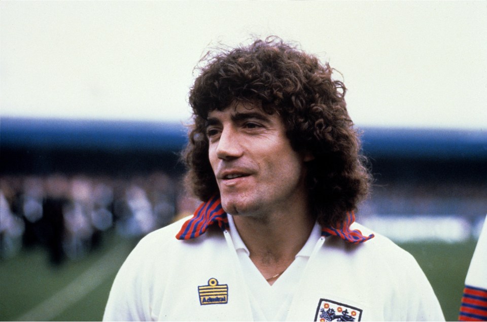 Photo of Kevin Keegan, a football player with permed hair.