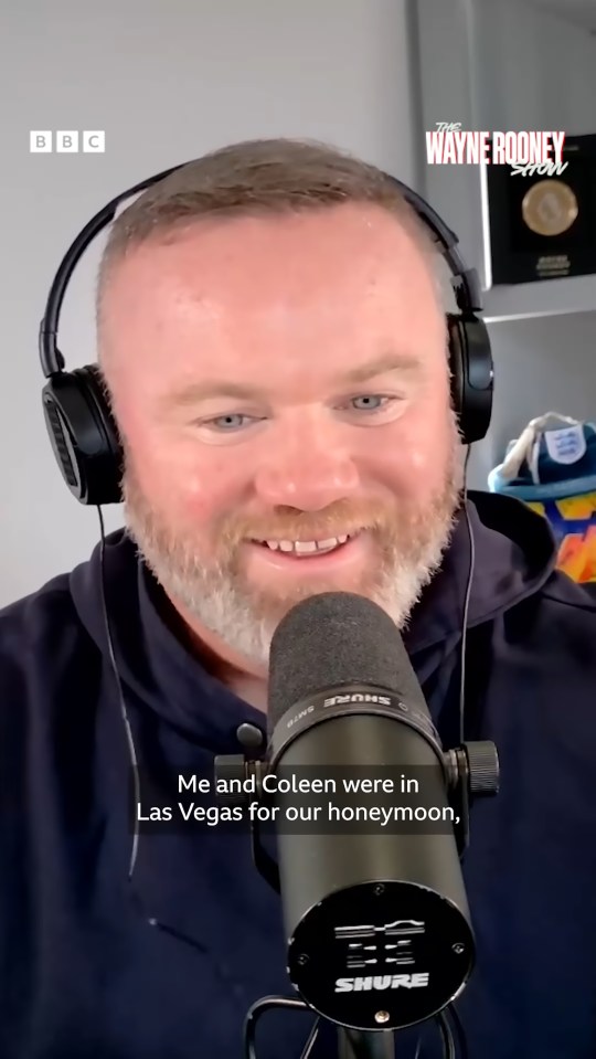 Wayne Rooney on The Wayne Rooney Show.