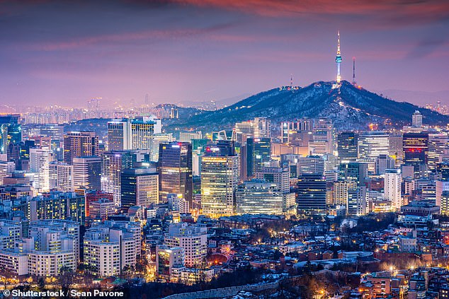 Recent research by Mastercard Economics Institute (MEI) listed cities with the lowest number of scams reported, with Seoul, pictured, San Francisco, Dublin, Budapest, and Edinburgh making the list