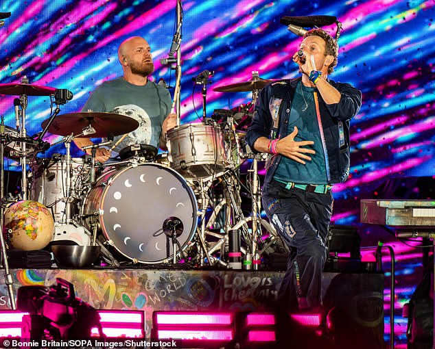 The British band are currently preparing for their final show of a 10-date run at Wembley Stadium as they conclude the mammoth world tour