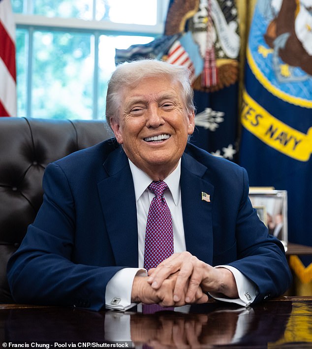 Trump was not invited to the weekend match by the tournament itself, but as the guest of Rolex. This is also the first time he's been to the tournament in 10 years