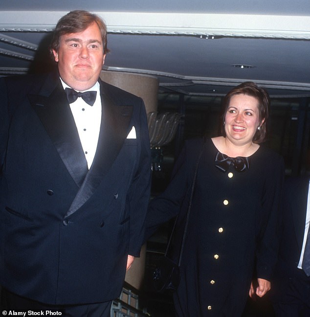 Candy was married to Rosemary Margaret Hobor (pictured in 1991) and had two young children